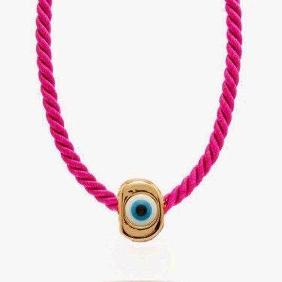 Boho evil eye necklace S640 - Picture 1 of 4